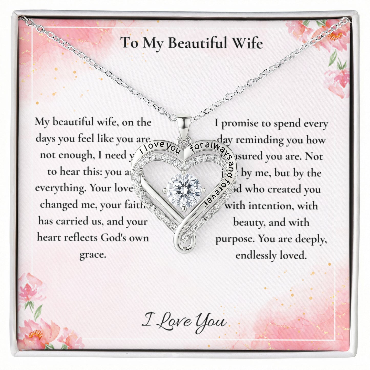 To My Beautiful Wife — You Are Everything | Faith-Based Message Card ⭐