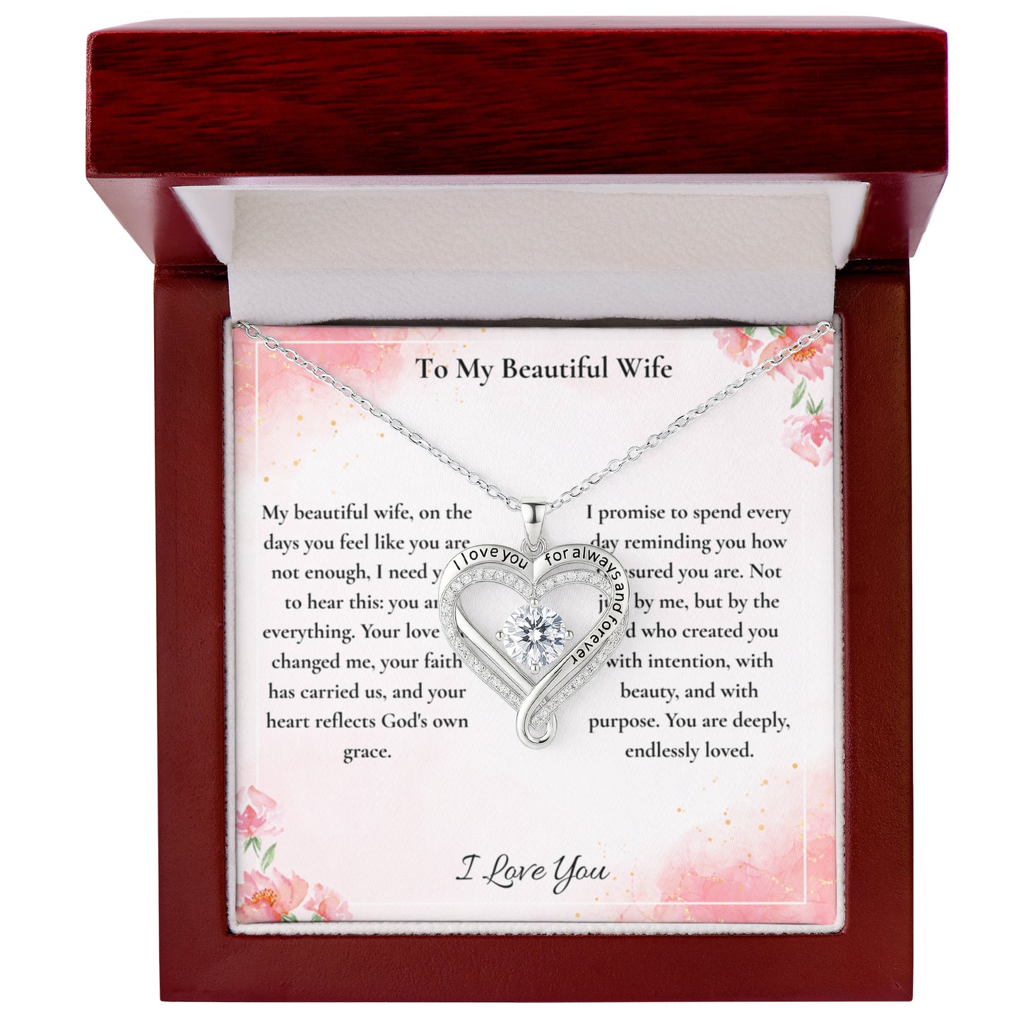 To My Beautiful Wife — You Are Everything | Faith-Based Message Card ⭐
