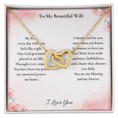 To My Beautiful Wife — You Are My Peace, My Answered Prayer, My Home