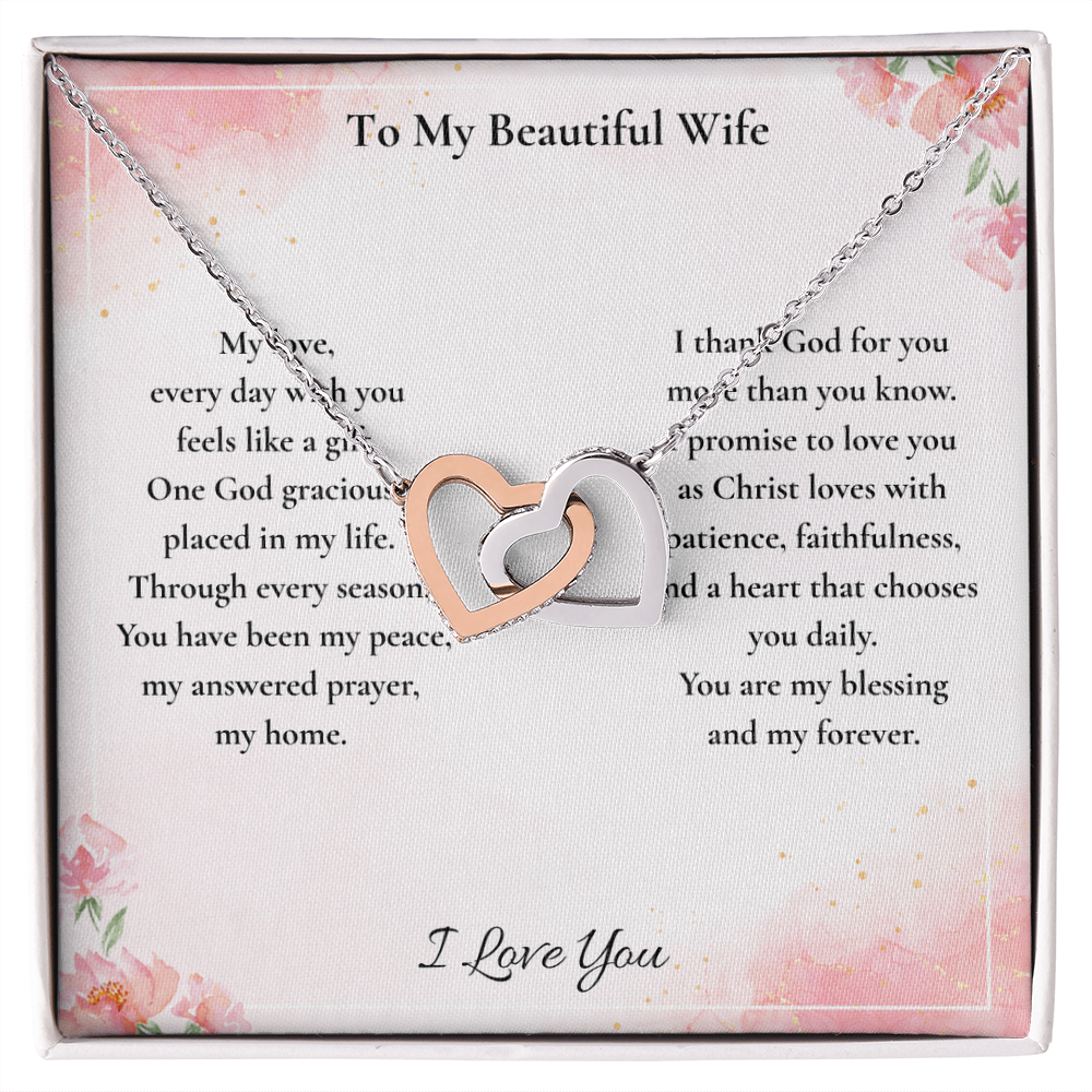 To My Beautiful Wife — You Are My Peace, My Answered Prayer, My Home