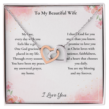 To My Beautiful Wife — You Are My Peace, My Answered Prayer, My Home