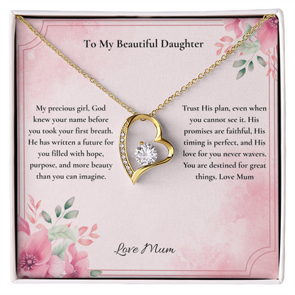 To My Beautiful Daughter — God Knew Your Name Before You Took Your First Breath